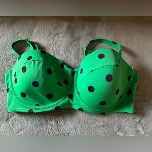 Boden Bright Green Bikini Top